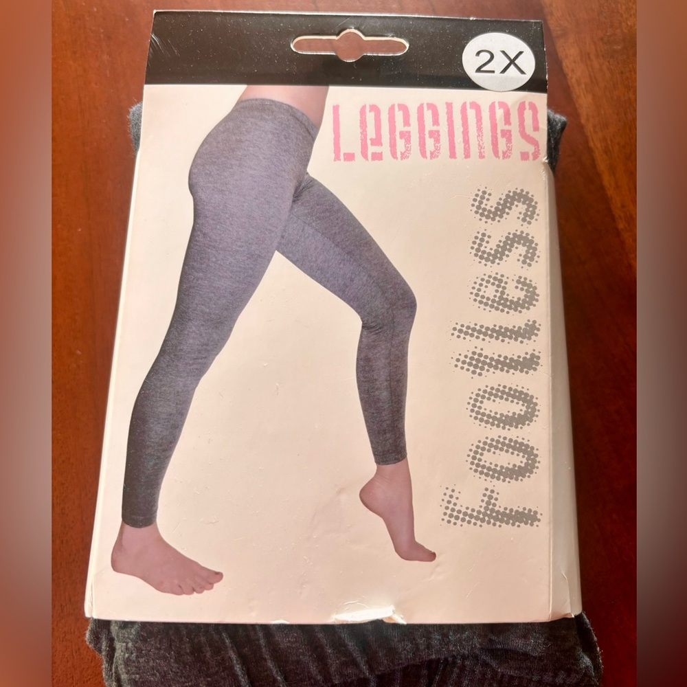 Charcoal Leggings NWT - Size 2X
